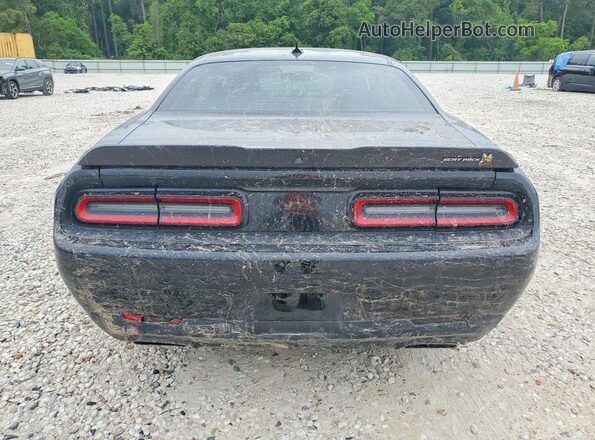 2C3CDZFJ4MH641700 2021 DODGE CHALLENGER Black Rear view