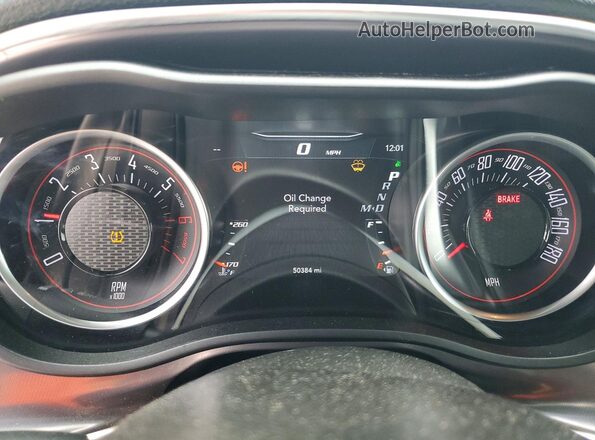 2C3CDZFJ4MH641700 2021 DODGE CHALLENGER Black Instrument cluster view