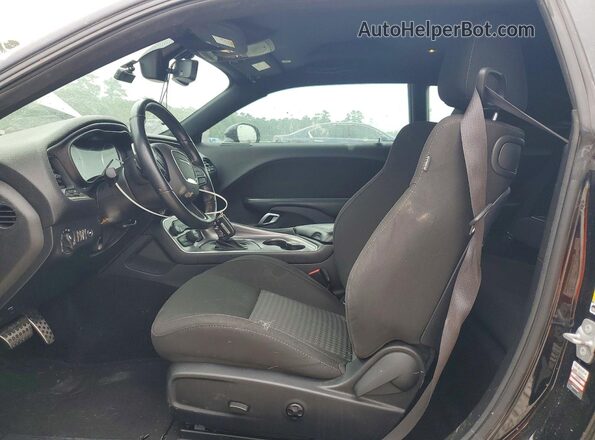 2C3CDZFJ4MH641700 2021 DODGE CHALLENGER Black Front interior view