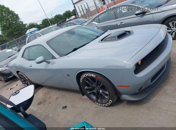 2C3CDZFJ4NH125094 2022 DODGE CHALLENGER Gray Widok zestawu wskaźników
