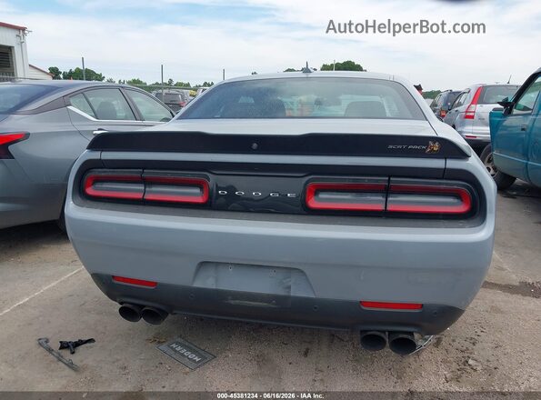 2C3CDZFJ4NH125094 2022 DODGE CHALLENGER Gray 