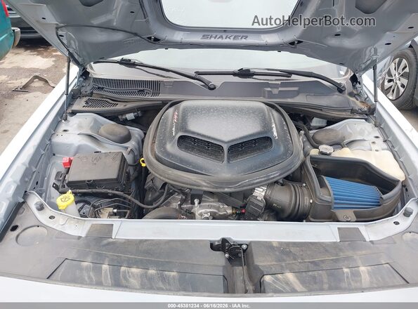 2C3CDZFJ4NH125094 2022 DODGE CHALLENGER Gray Widok z tyłu