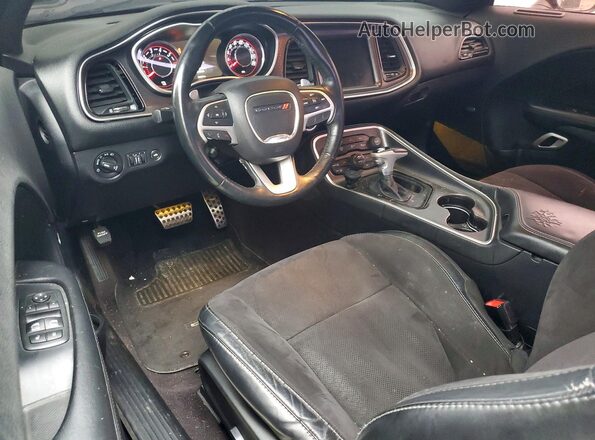 2C3CDZFJ5GH124930 2016 DODGE CHALLENGER Black Առջևի վահանակի տեսք