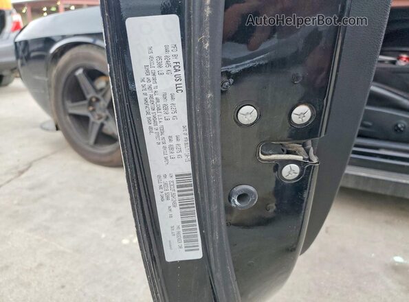 2C3CDZFJ5GH124930 2016 DODGE CHALLENGER Black Շարժիչի բաժամունքի տեսք