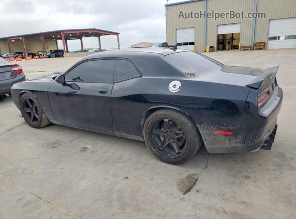 2C3CDZFJ5GH124930 2016 DODGE CHALLENGER Black Հետևի ձախ