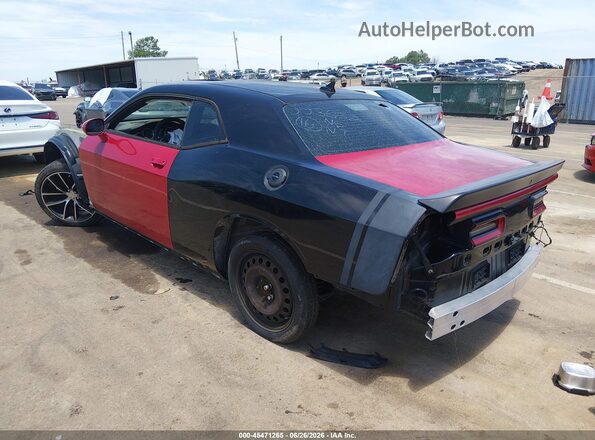 2C3CDZFJ6GH289479 2016 DODGE CHALLENGER Black Հետևի ձախ