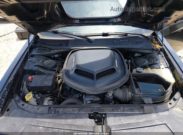 2C3CDZFJ6HH659380 2017 DODGE CHALLENGER Черный Вид сзади