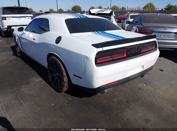 2C3CDZFJ6KH749944 2019 DODGE CHALLENGER White უკანა მარცხენა