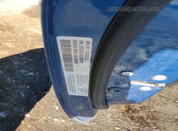 2C3CDZFJ6LH203579 2020 DODGE CHALLENGER Blue Widok komory silnika