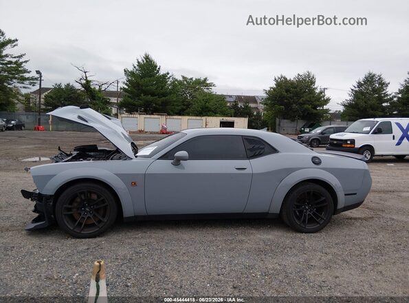 2C3CDZFJ6MH502474 2021 DODGE CHALLENGER Gray Vista interior de 360 grados