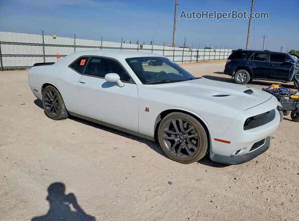 2C3CDZFJ6MH537662 2021 DODGE CHALLENGER White Przód prawy