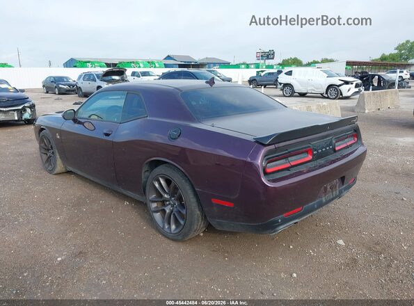 2C3CDZFJ6MH623974 2021 DODGE CHALLENGER Purple Tył lewy