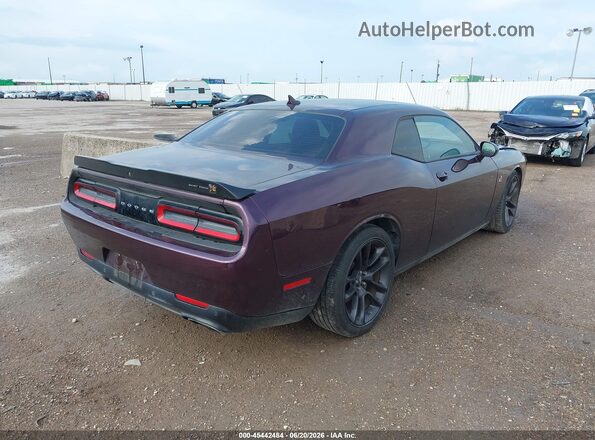 2C3CDZFJ6MH623974 2021 DODGE CHALLENGER Purple Tył prawy