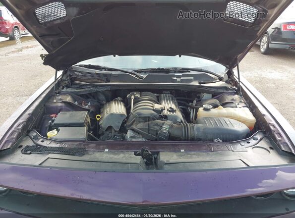 2C3CDZFJ6MH623974 2021 DODGE CHALLENGER Purple Widok z tyłu