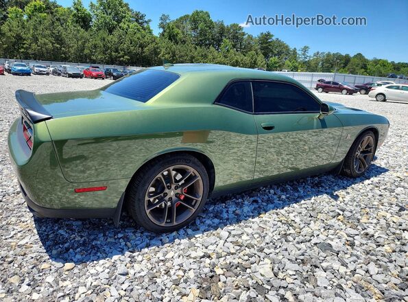 2C3CDZFJ6PH505430 2023 DODGE CHALLENGER Green Задня права чверть