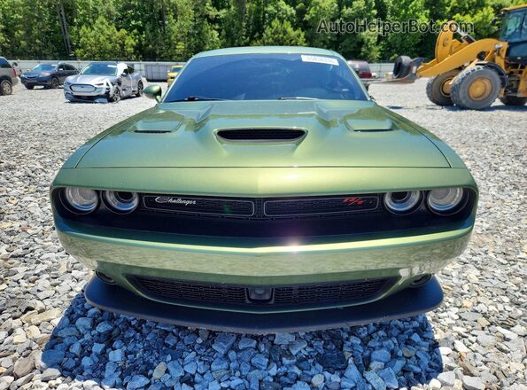 2C3CDZFJ6PH505430 2023 DODGE CHALLENGER Green Вид спереду