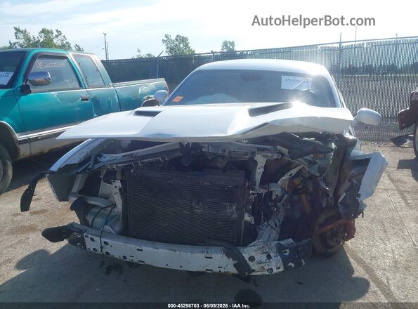 2C3CDZFJ7GH349978 2016 DODGE CHALLENGER White უკანა სალონის ხედი