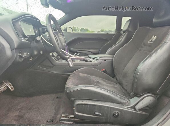 2C3CDZFJ7JH128467 2018 DODGE CHALLENGER Gray Սալոնի դիմացի տեսք