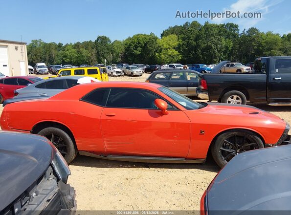 2C3CDZFJ7KH532144 2019 DODGE CHALLENGER Orange სალონის 360-გრადუსიანი ხედი