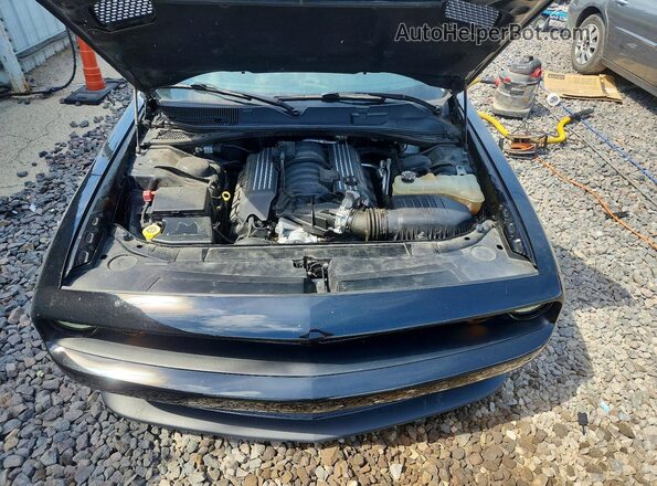 2C3CDZFJ8LH176191 2020 DODGE CHALLENGER Черный Вид задней части салона
