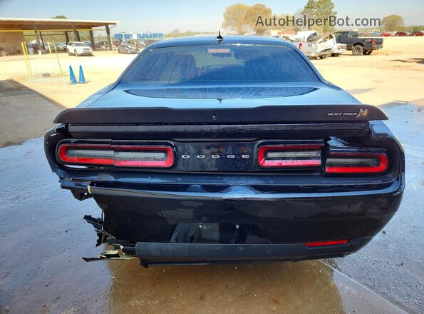2C3CDZFJ8PH521905 2023 DODGE CHALLENGER Black Rear view