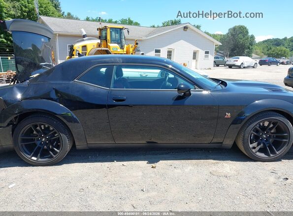 2C3CDZFJ8PH634415 2023 DODGE CHALLENGER Black უკანა სალონის ხედი