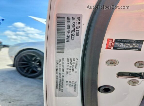 2C3CDZFJ9LH203236 2020 DODGE CHALLENGER White 