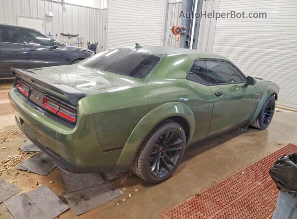 2C3CDZFJ9LH222756 2020 DODGE CHALLENGER Green Tył prawy