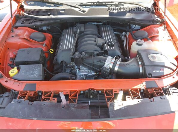 2C3CDZFJ9PH527065 2023 DODGE CHALLENGER Оранжевый Вид сзади