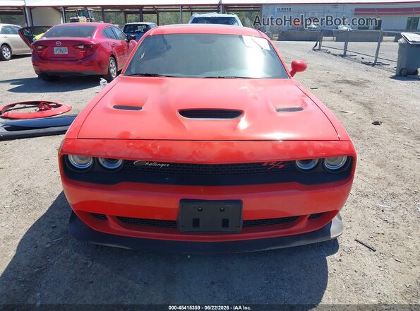 2C3CDZFJ9PH527065 2023 DODGE CHALLENGER Оранжевый Вид задней части салона