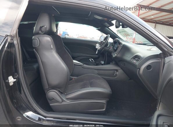 2C3CDZFJ9PH694266 2023 DODGE CHALLENGER Black Vista interior delantera