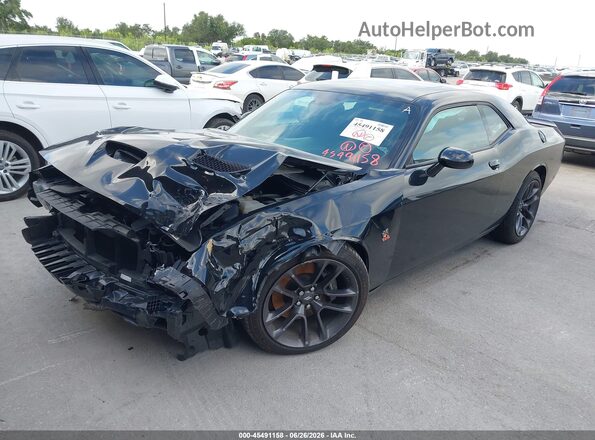 2C3CDZFJ9PH694266 2023 DODGE CHALLENGER Black Vista tres cuartos delantera izquierda