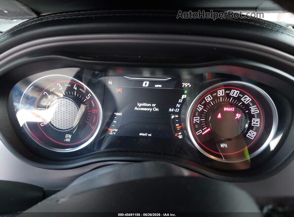2C3CDZFJ9PH694266 2023 DODGE CHALLENGER Black Vista de los asientos traseros