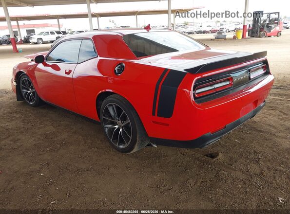 2C3CDZFJXGH222013 2016 DODGE CHALLENGER Red Trasero izquierdo