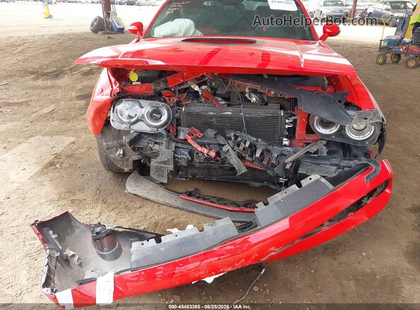 2C3CDZFJXGH222013 2016 DODGE CHALLENGER Red Vista frontal