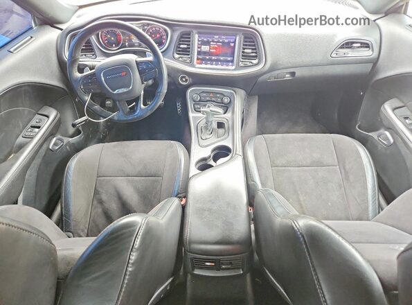 2C3CDZFJXJH224013 2018 DODGE CHALLENGER White Dashboard view