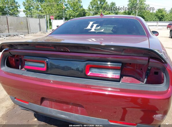 2C3CDZFJXKH712766 2019 DODGE CHALLENGER Maroon 