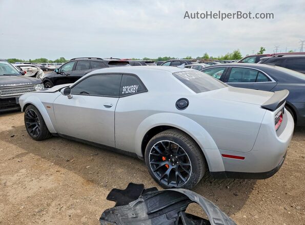 2C3CDZFJXNH237270 2022 DODGE CHALLENGER Silver Tył lewy