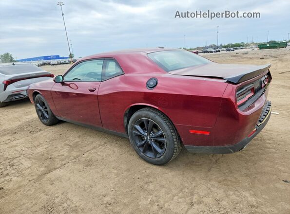 2C3CDZGG0LH146752 2020 DODGE CHALLENGER Бордовый Задняя левая четверть
