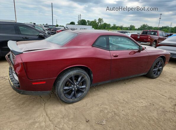 2C3CDZGG0LH146752 2020 DODGE CHALLENGER Бордовый Задняя правая четверть