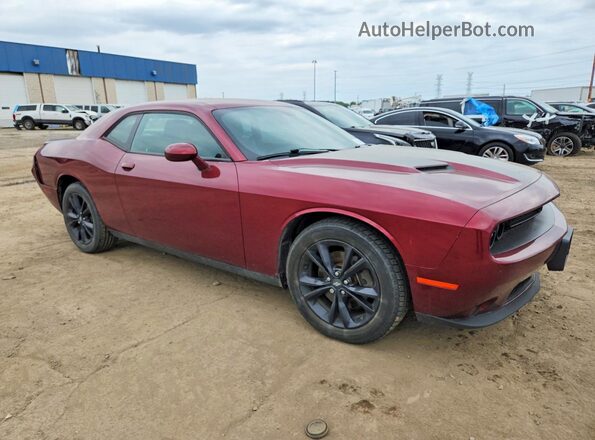 2C3CDZGG0LH146752 2020 DODGE CHALLENGER Бордовый Передняя правая четверть