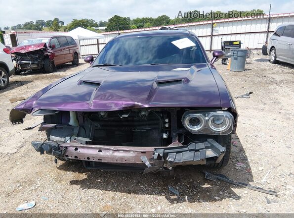 2C3CDZGG1LH161874 2020 DODGE CHALLENGER Фиолетовый Вид задней части салона