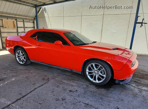 2C3CDZGG1NH222322 2022 DODGE CHALLENGER Красный Передняя правая четверть