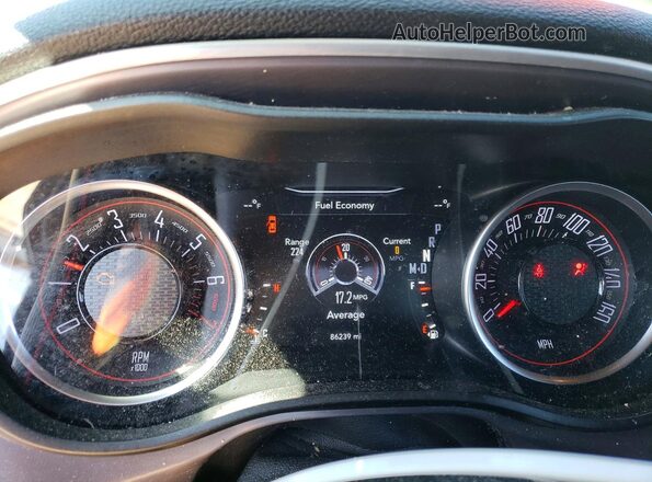 2C3CDZGG3KH629814 2019 DODGE CHALLENGER Gray Vista del cuadro de instrumentos