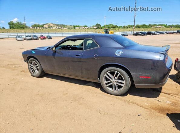 2C3CDZGG3KH656513 2019 DODGE CHALLENGER Black Tył lewy