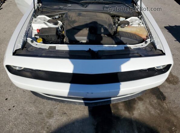 2C3CDZGG3MH662282 2021 DODGE CHALLENGER White Vista interior trasera
