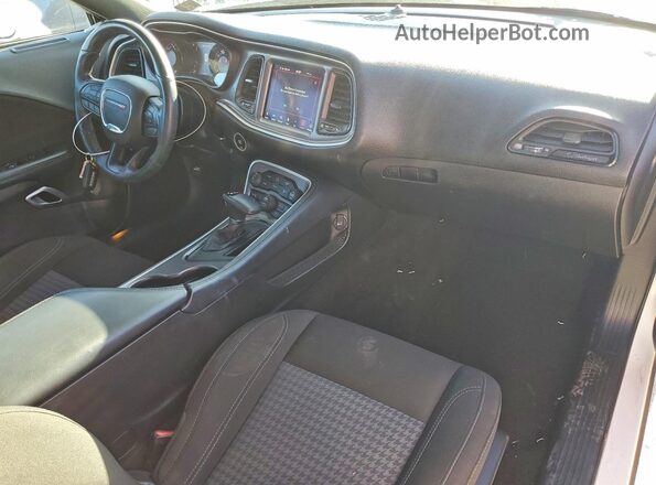2C3CDZGG3MH662282 2021 DODGE CHALLENGER White Vista del salpicadero