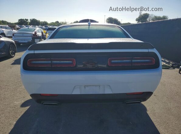 2C3CDZGG3MH662282 2021 DODGE CHALLENGER White Vista trasera