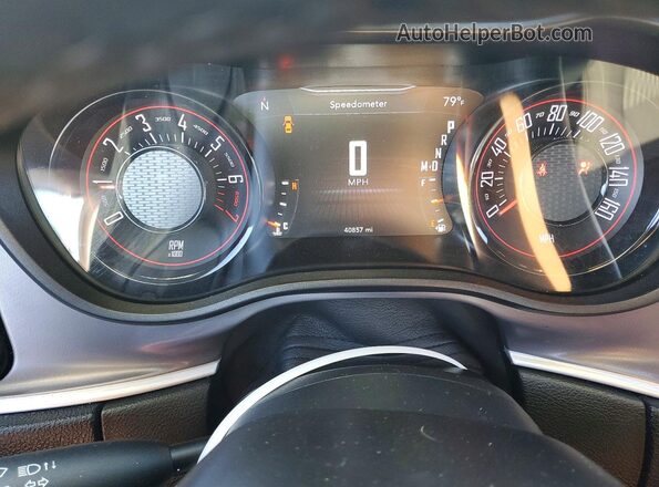 2C3CDZGG3MH662282 2021 DODGE CHALLENGER White Vista del cuadro de instrumentos