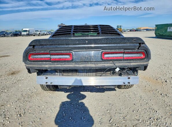 2C3CDZGG4NH188781 2022 DODGE CHALLENGER Black Вид ззаду